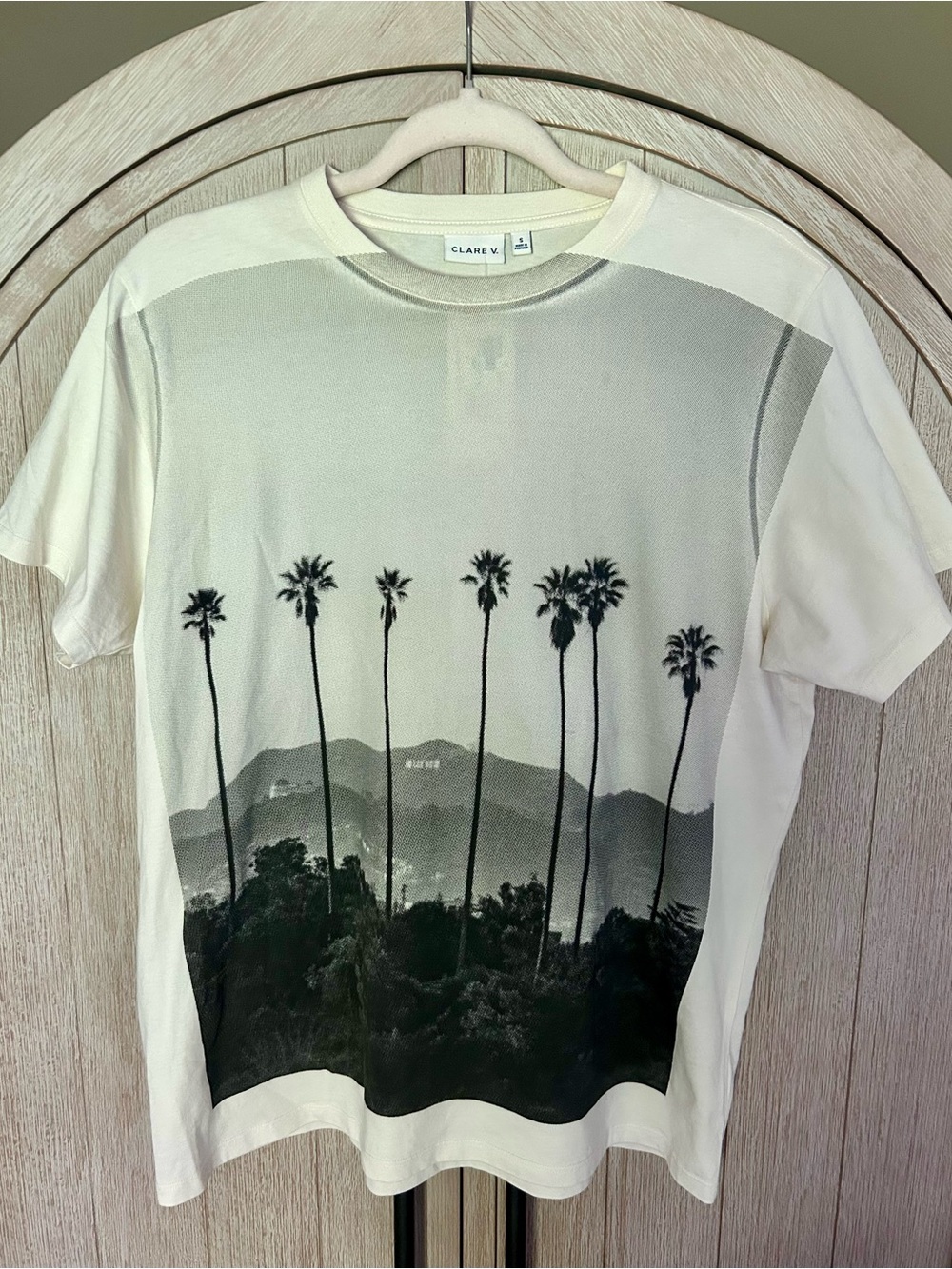 NWT - Clare V - Palm Hollywood Original Tee
